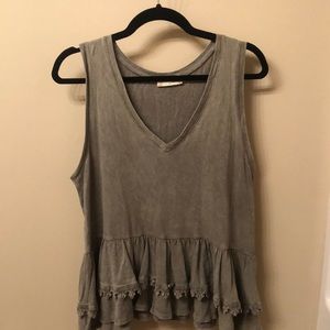 Altar’d State Green Tank Top